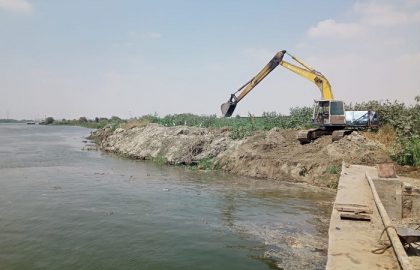 استمرار الوزارة فى حملتها لإزالة كافة التعدىات على النيل