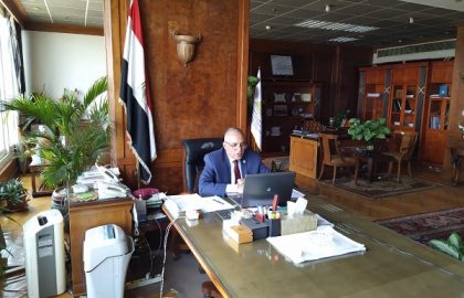 متابعة الموقف المائى و توفير الاحتياجات المائية