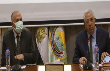 عبد العاطي والقصير يترأسا إجتماع اللجنة التنسيقية العليا بين وزارتي الري والزراعة