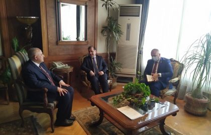 د/ عبد العاطى يبحث مع سفير طاجيكستان سُبل تعزيز التعاون بين البلدين في مجال الموارد المائية