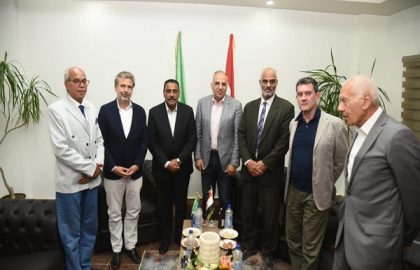 على هامش زيارته لواحة سيوة الاستاذ الدكتور سويلم يلتقى السفير الإيطالي بالقاهرة