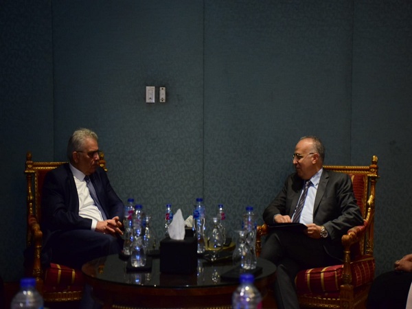 الدكتور سويلم يبحث مع رئيس سلطة المياه الفلسطينية تعزيز التعاون المشترك بين مصر وفلسطين