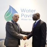 د/ سويلم يلتقى وزير المياه التشادى على هامش مؤتمر المناخ