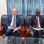 د/ سويلم يبحث مع وزيرى الرى والاستثمار بجنوب السودان سبل تعزيز التعاون المشترك