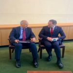 د/ سويلم يلتقى وزراء المياه بدول لبنان والنمسا وزيمبابوى